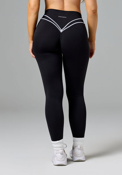 Reluna™ Contrast Icon Sculptseam® Plus High-Rise Legging Black