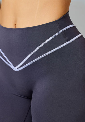 Reluna™ Contrast Icon Sculptseam® Plus High-Rise Legging Charcoal