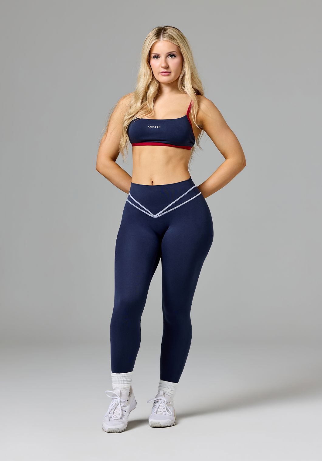 Reluna™ Contrast Icon Sculptseam® Plus High-Rise Legging Nightshade