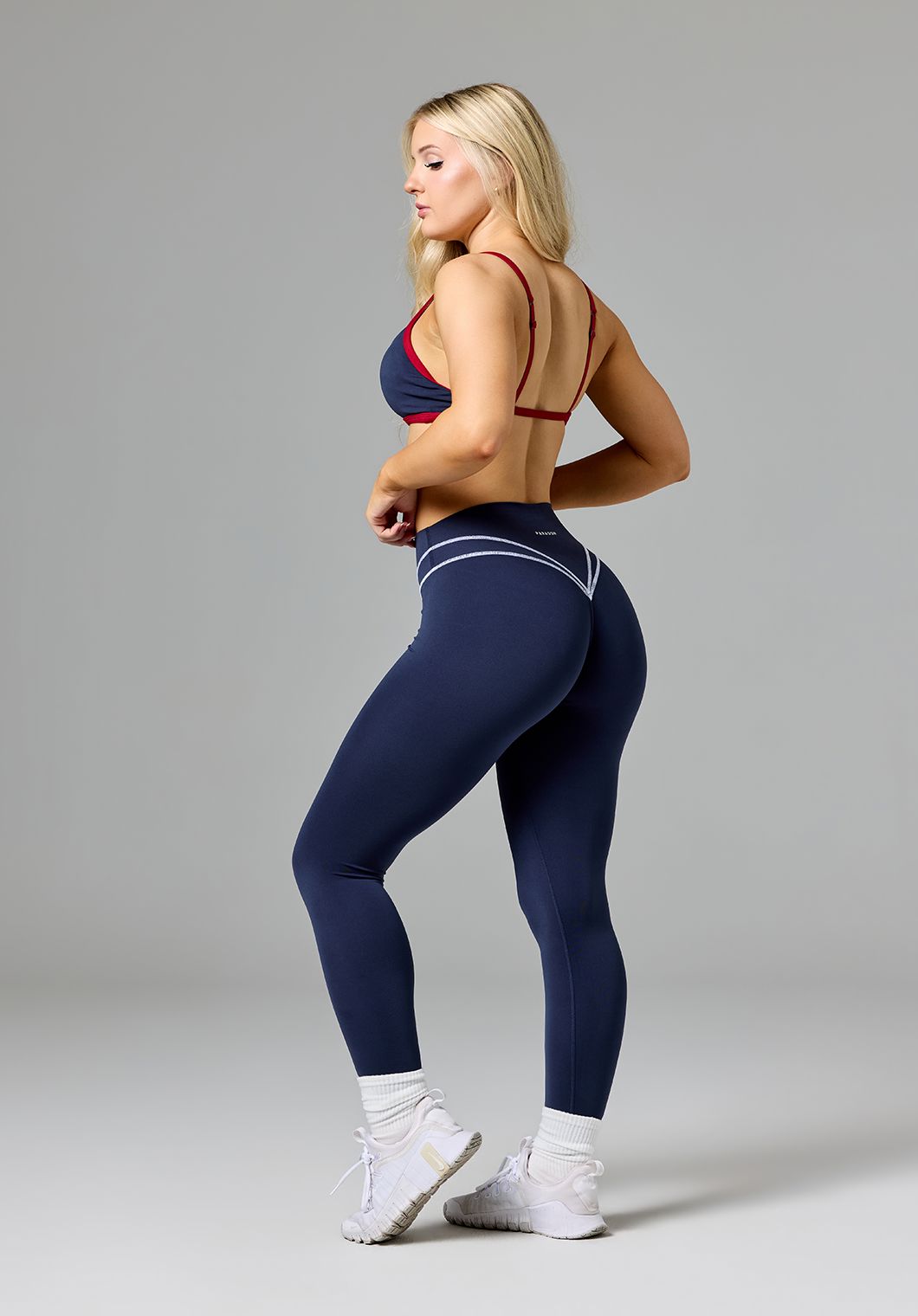 Reluna™ Contrast Icon Sculptseam® Plus High-Rise Legging Nightshade