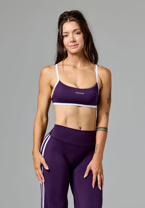 Reluna™ Contrast Square Neck Sports Bra Jasmine