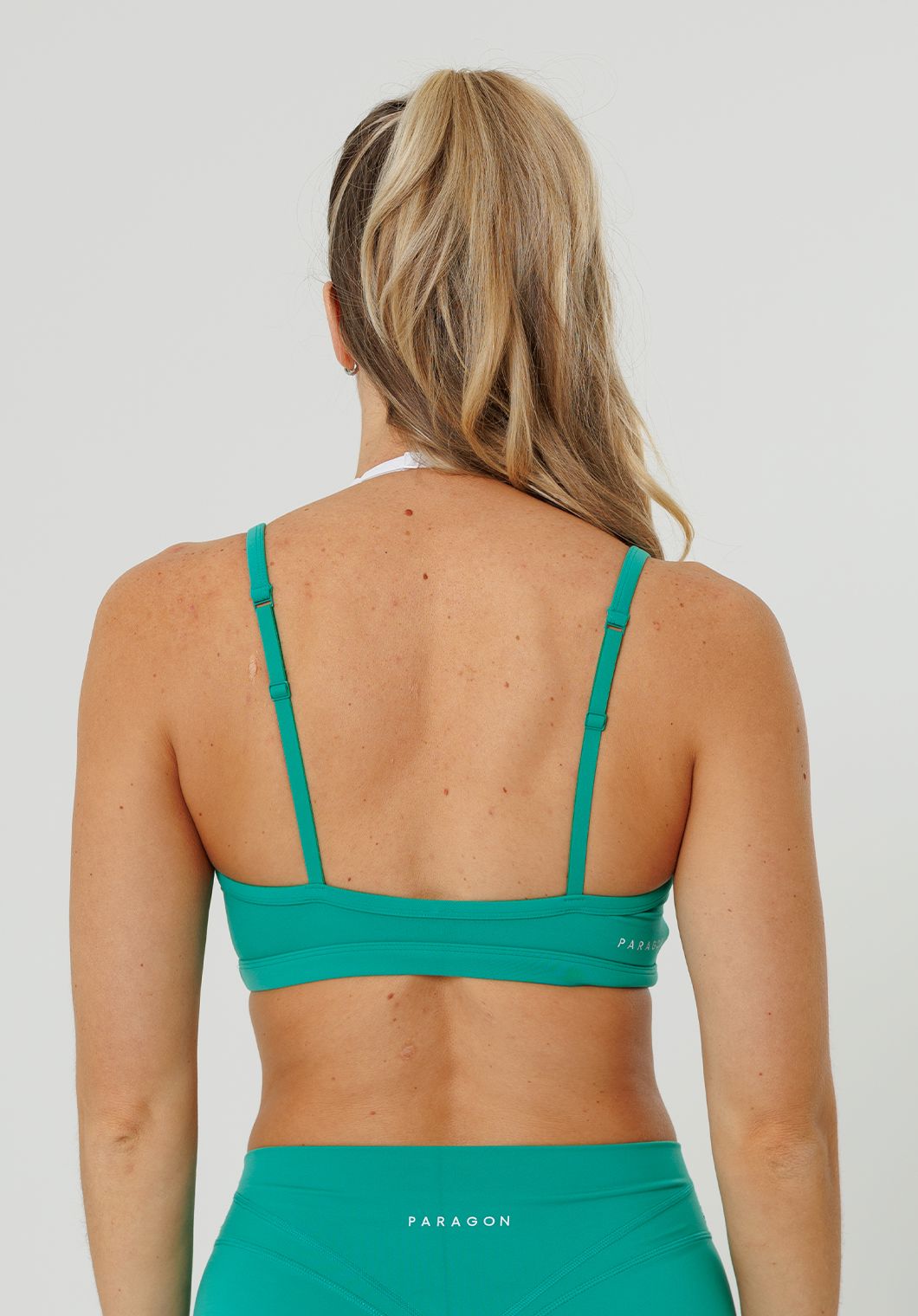 Reluna™ Double-Layer Sports Bra Dark Mint
