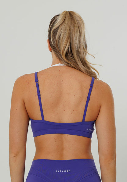 Reluna™ Double-Layer Sports Bra Electric Violet