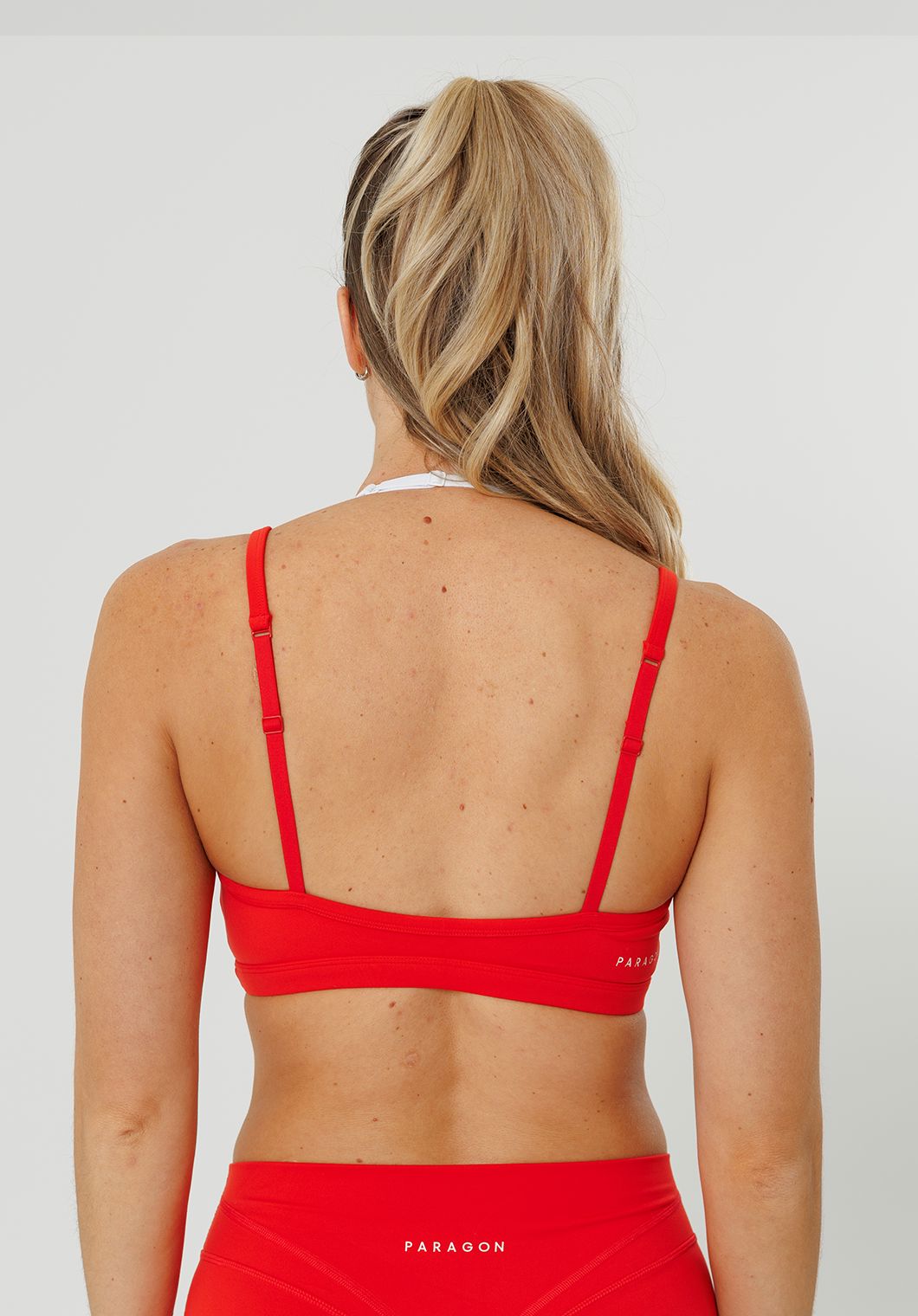 Reluna™ Double-Layer Sports Bra Strawberry