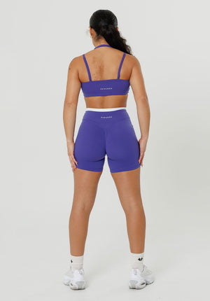 Reluna Double-Layer High-Rise Sculptseam® Plus Short 5" Electric Violet