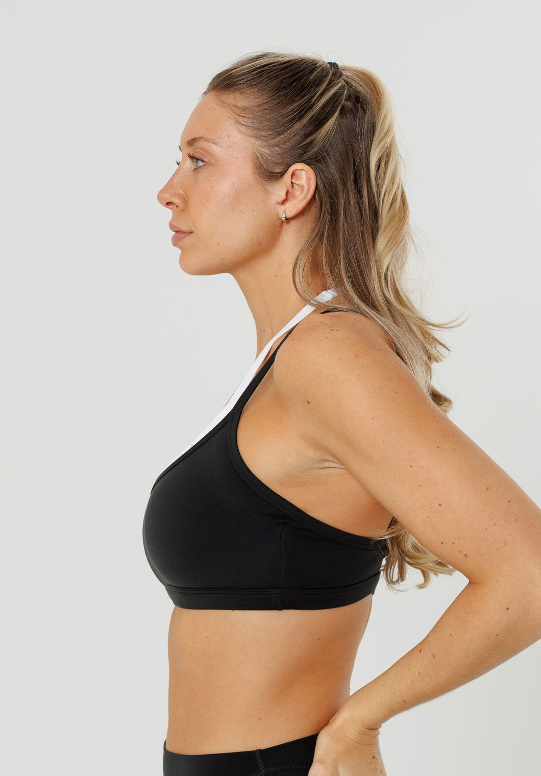 Reluna™ Double-Layer Sports Bra Black