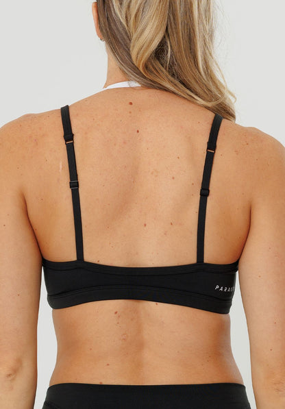 Reluna™ Double-Layer Sports Bra Black