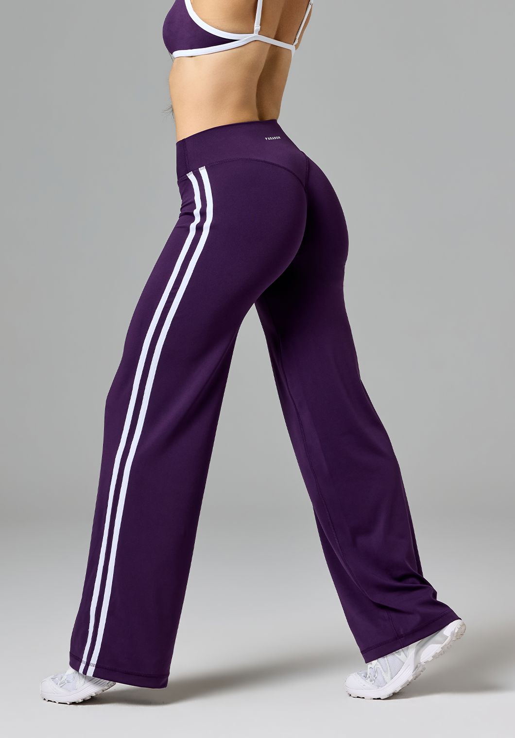 Reluna™ Double Stripe Sculptseam® Mid-Rise Straight Leg Pant Regular Jasmine