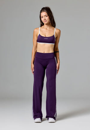 Reluna™ Double Stripe Sculptseam® Mid-Rise Straight Leg Pant Regular Jasmine