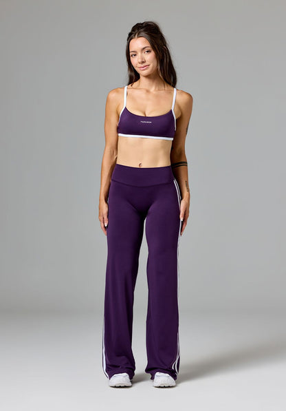 Reluna™ Double Stripe Sculptseam® Mid-Rise Straight Leg Pant Regular Jasmine