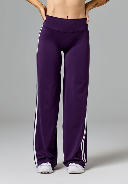 Reluna™ Double Stripe Sculptseam® Mid-Rise Straight Leg Pant Regular Jasmine