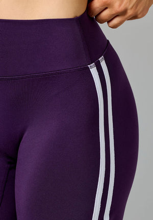 Reluna™ Double Stripe Sculptseam® Mid-Rise Straight Leg Pant Regular Jasmine