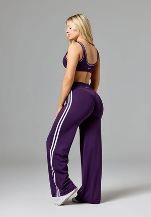 Reluna™ Double Stripe Sculptseam® Mid-Rise Straight Leg Pant Short Jasmine