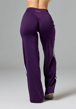 Reluna™ Double Stripe Sculptseam® Mid-Rise Straight Leg Pant Short Jasmine