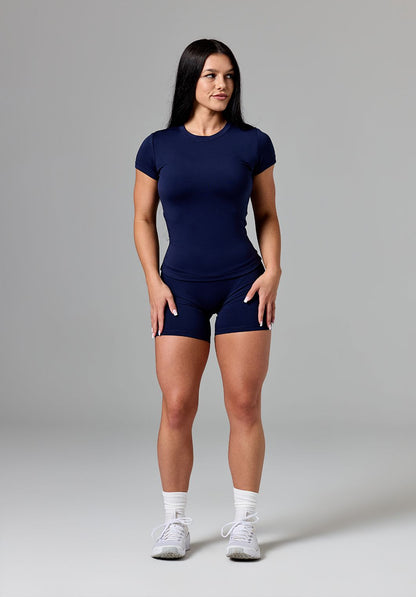 Reluna™ Full Length Short Sleeve Top Ink
