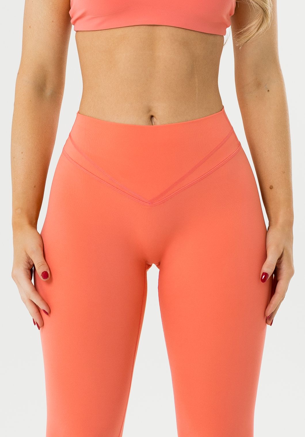 Reluna™ Icon High-Rise Sculptseam® Plus Legging Juicy Peach