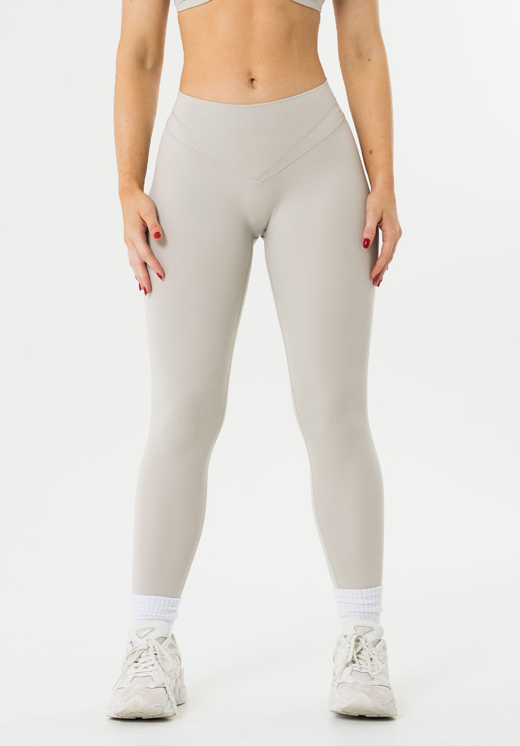 Reluna™ Icon High-Rise Sculptseam® Plus Legging Pearl Grey