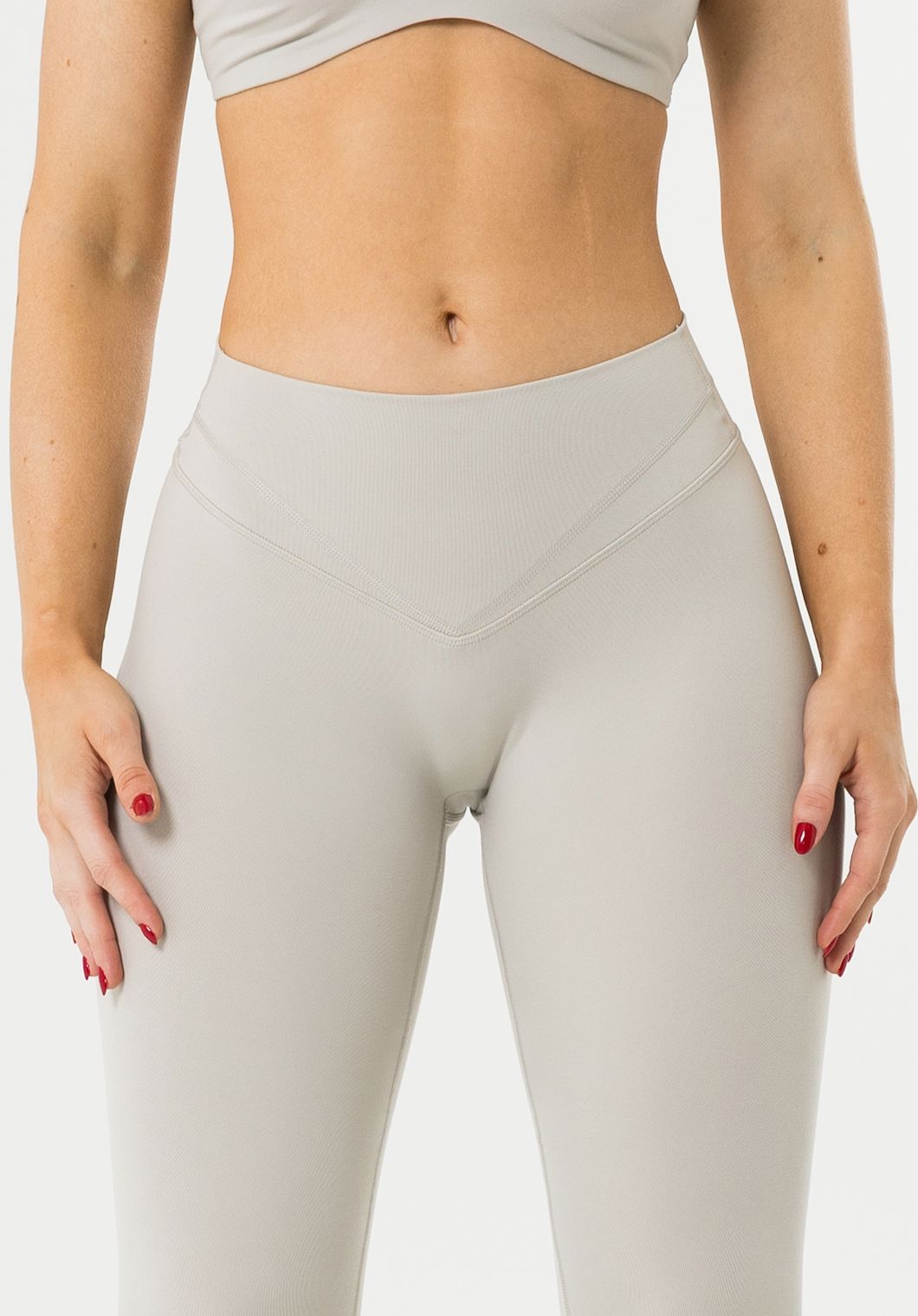 Reluna™ Icon High-Rise Sculptseam® Plus Legging Pearl Grey