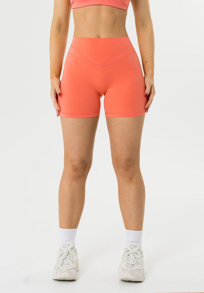 Reluna™ Icon High-Rise Sculptseam® Plus Short 5” Juicy Peach