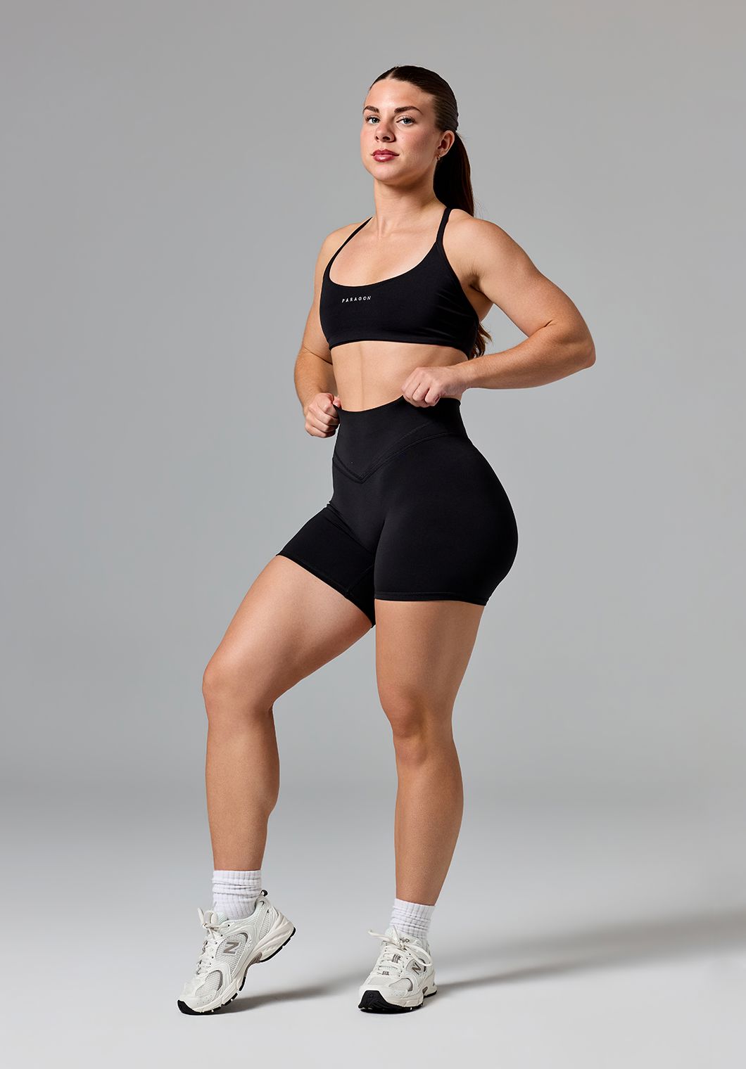 Reluna™ Icon High-Rise Sculptseam® Plus Short 5” Black