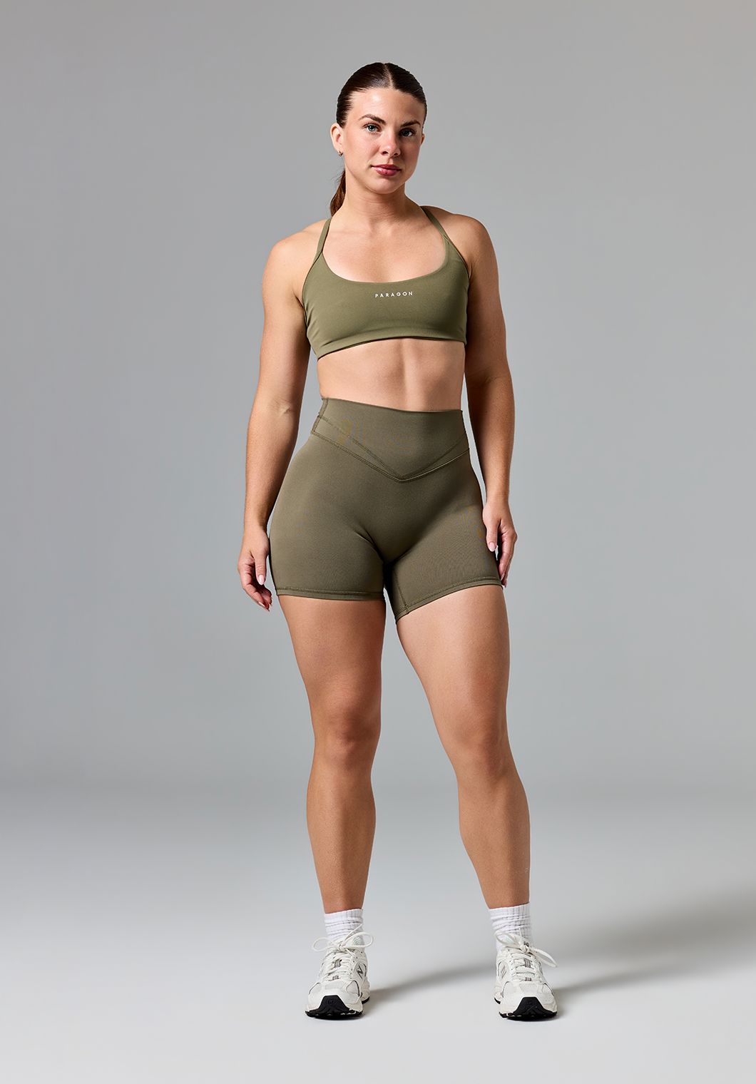 Reluna™ Icon High-Rise Sculptseam® Plus Short 5” Everglades