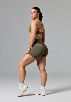 Reluna™ Icon High-Rise Sculptseam® Plus Short 5” Everglades