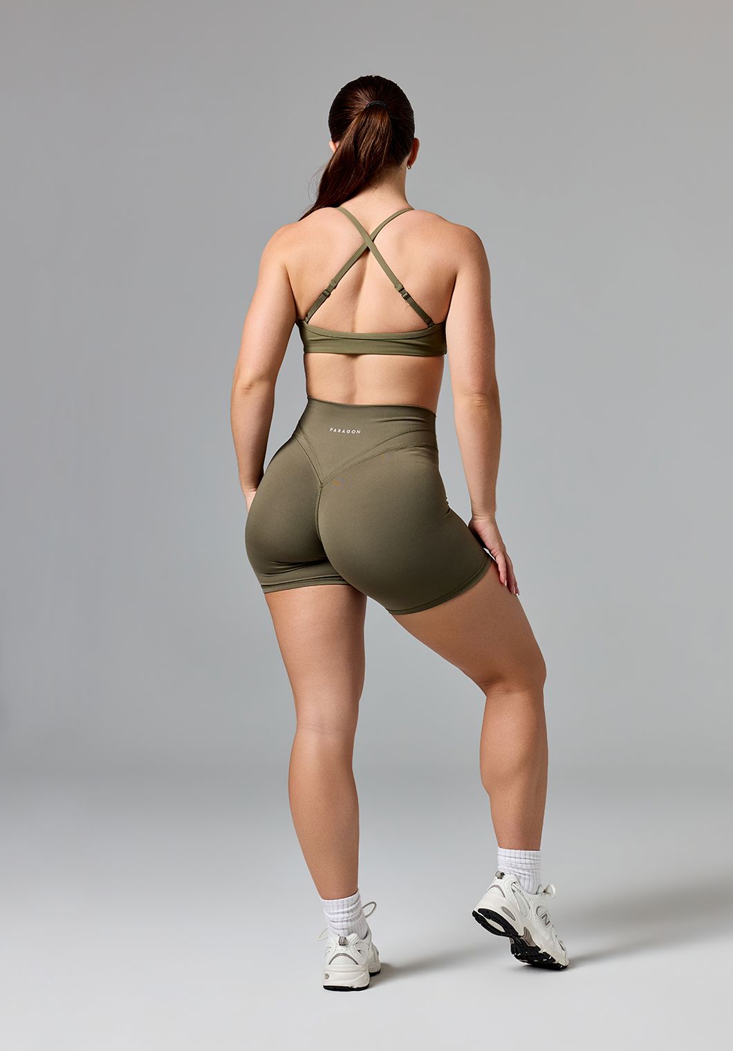 Reluna™ Icon High-Rise Sculptseam® Plus Short 5” Everglades