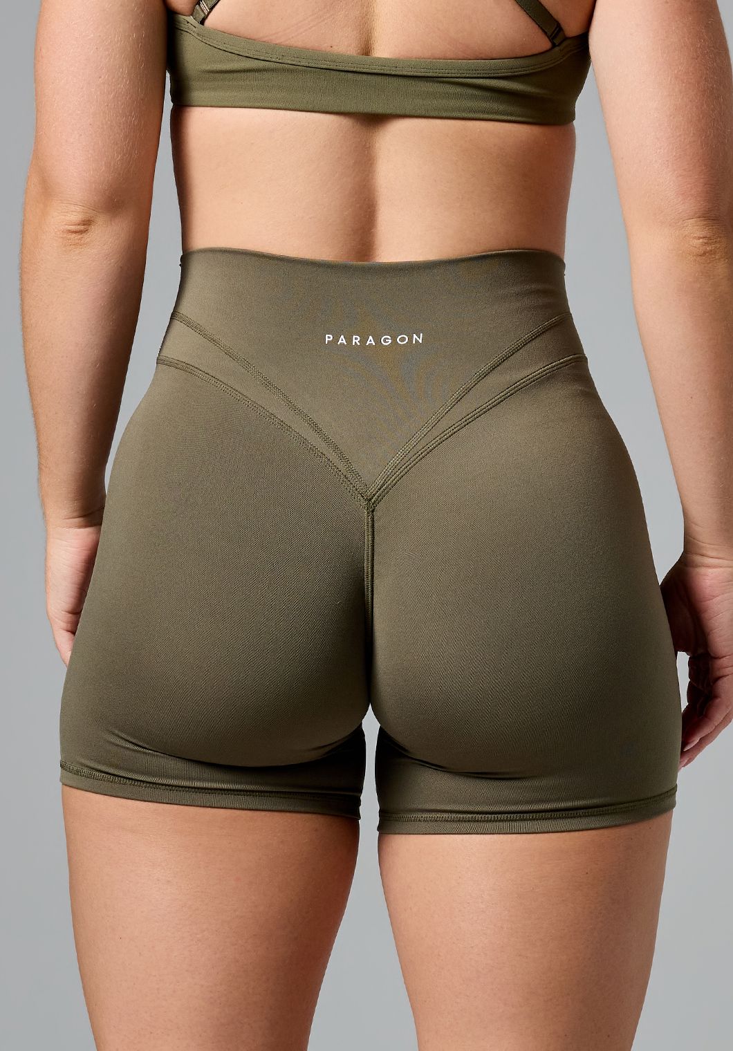 Reluna™ Icon High-Rise Sculptseam® Plus Short 5” Everglades
