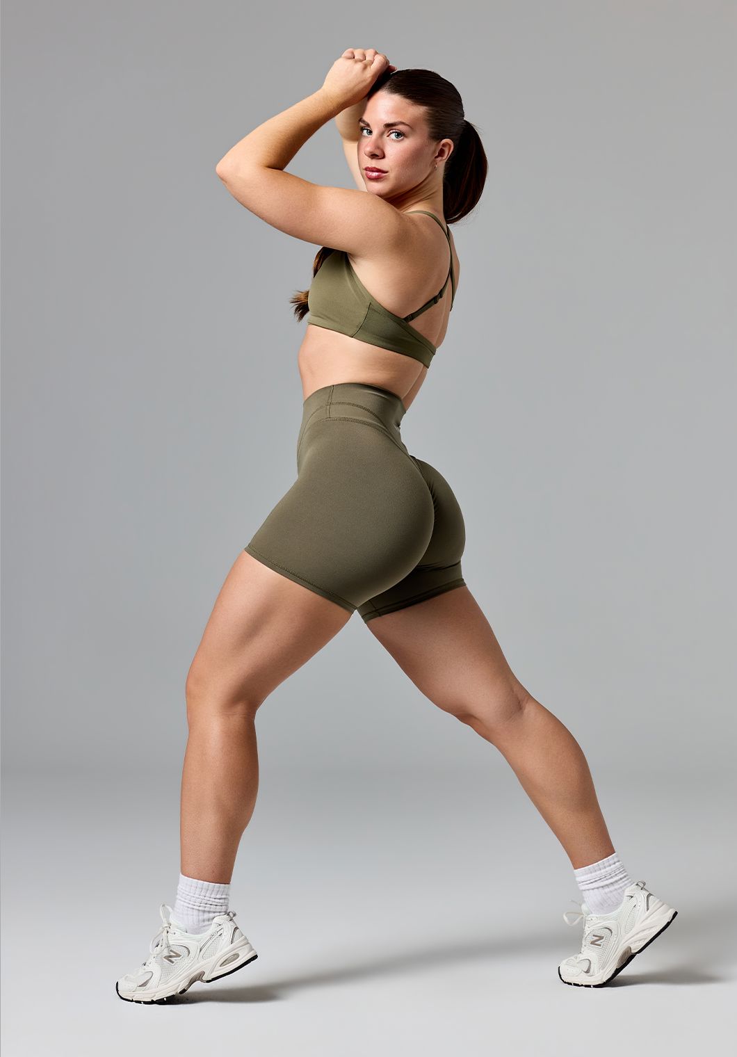 Reluna™ Icon High-Rise Sculptseam® Plus Short 5” Everglades