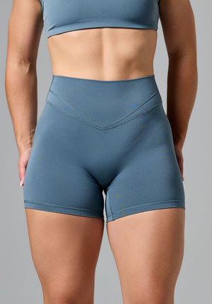 Reluna™ Icon High-Rise Sculptseam® Plus Short 5” Slate