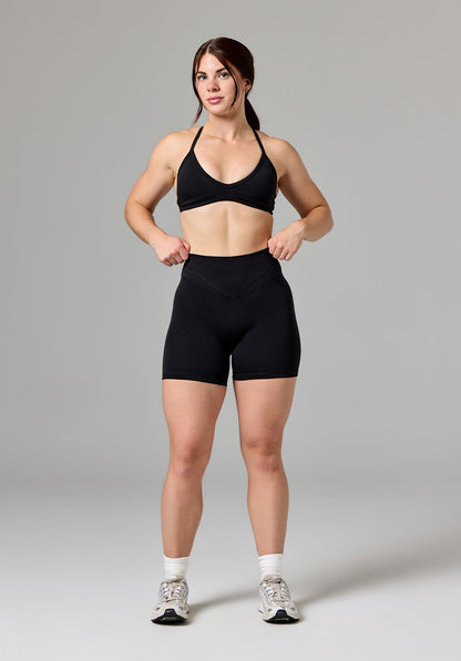 Reluna Icon High-Rise Sculptseam® Plus Short 6” Black