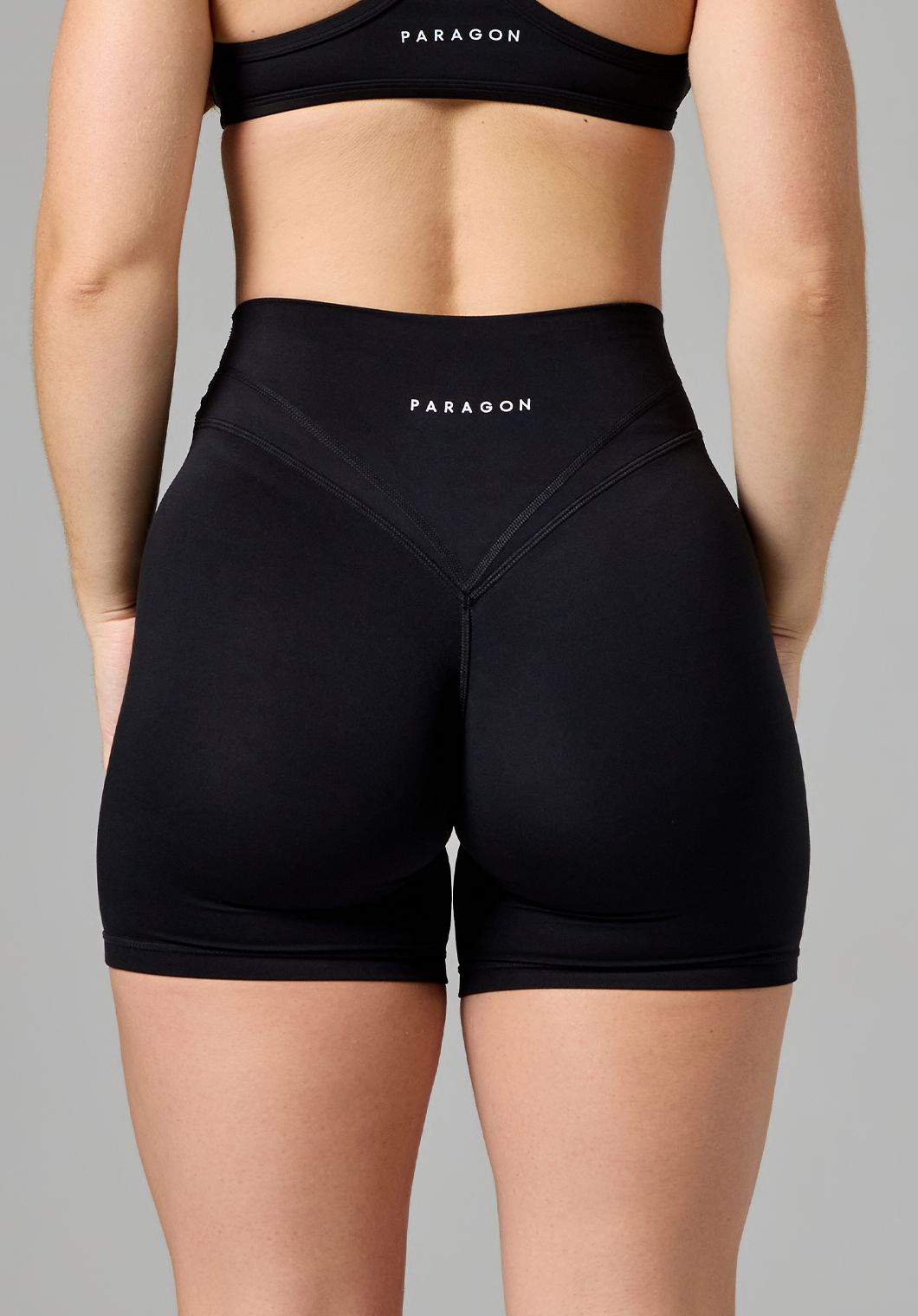 Reluna Icon High-Rise Sculptseam® Plus Short 6” Black