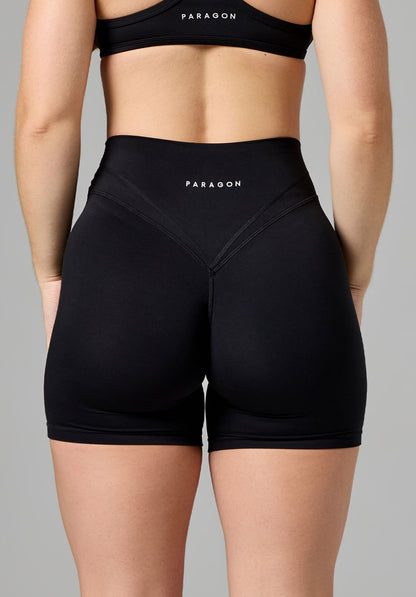Reluna Icon High-Rise Sculptseam® Plus Short 6” Black