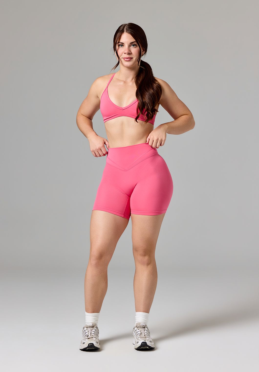 Reluna™ Icon High-Rise Sculptseam® Plus Short 6” Rose