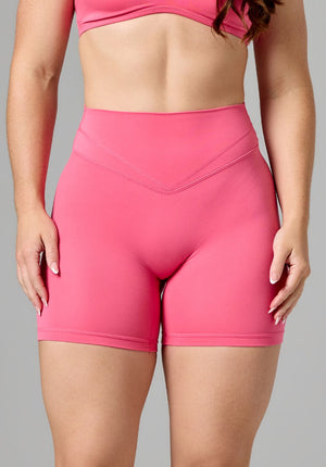 Reluna™ Icon High-Rise Sculptseam® Plus Short 6” Rose