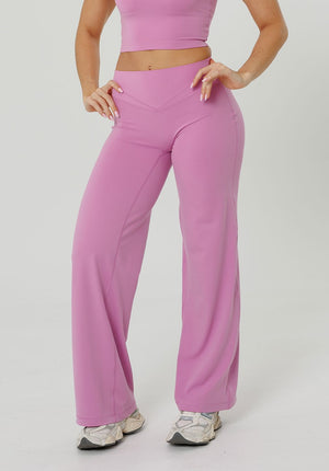 Reluna™ Icon High-Rise Sculptseam® Plus Straight Leg Pant Regular- Tulip
