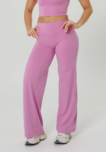 Reluna™ Icon High-Rise Sculptseam® Plus Straight Leg Pant Regular- Tulip