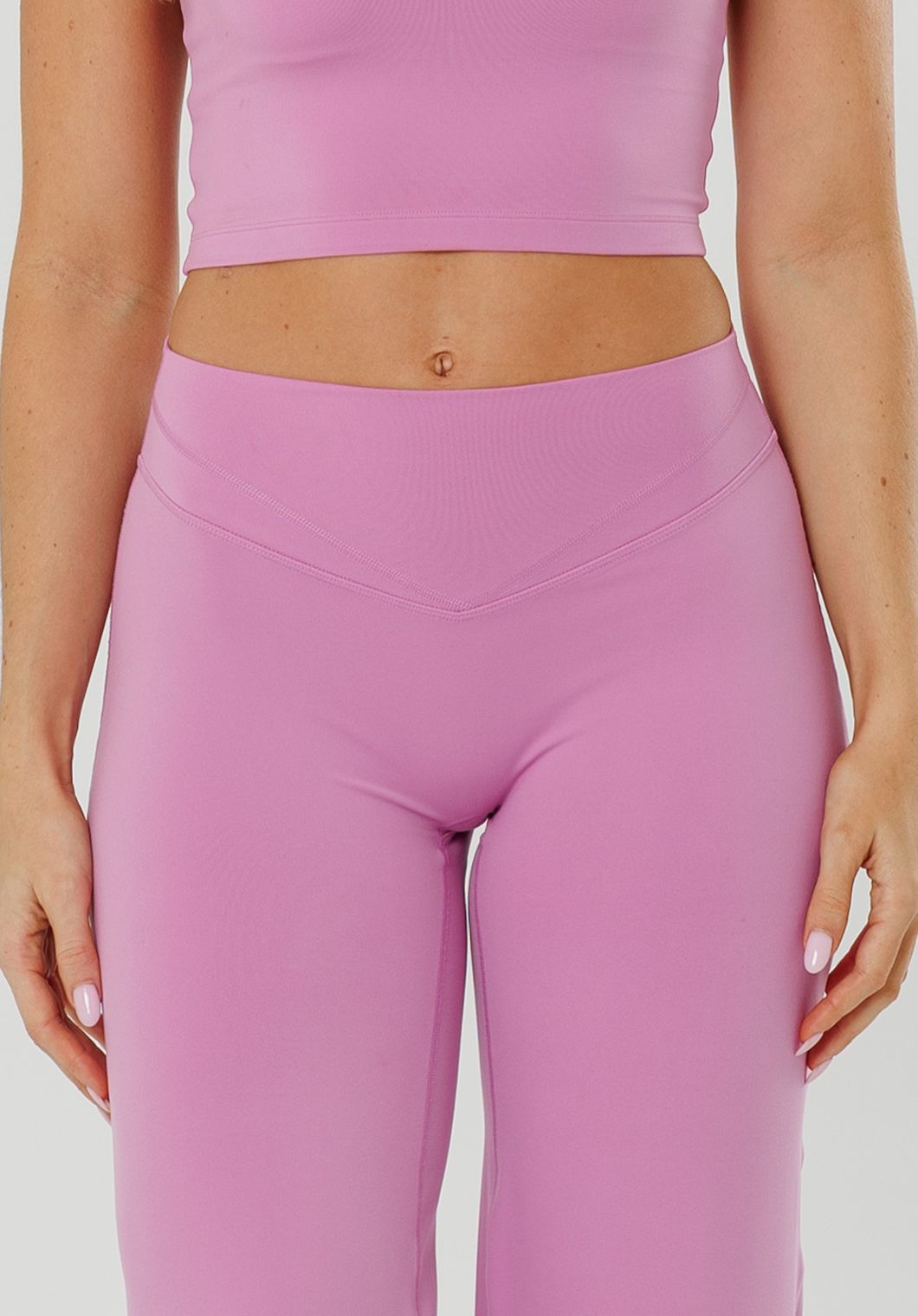 Reluna™ Icon High-Rise Sculptseam® Plus Straight Leg Pant Regular- Tulip