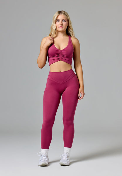 Reluna™ Icon High-Rise Sculptseam® Plus Legging Raspberry