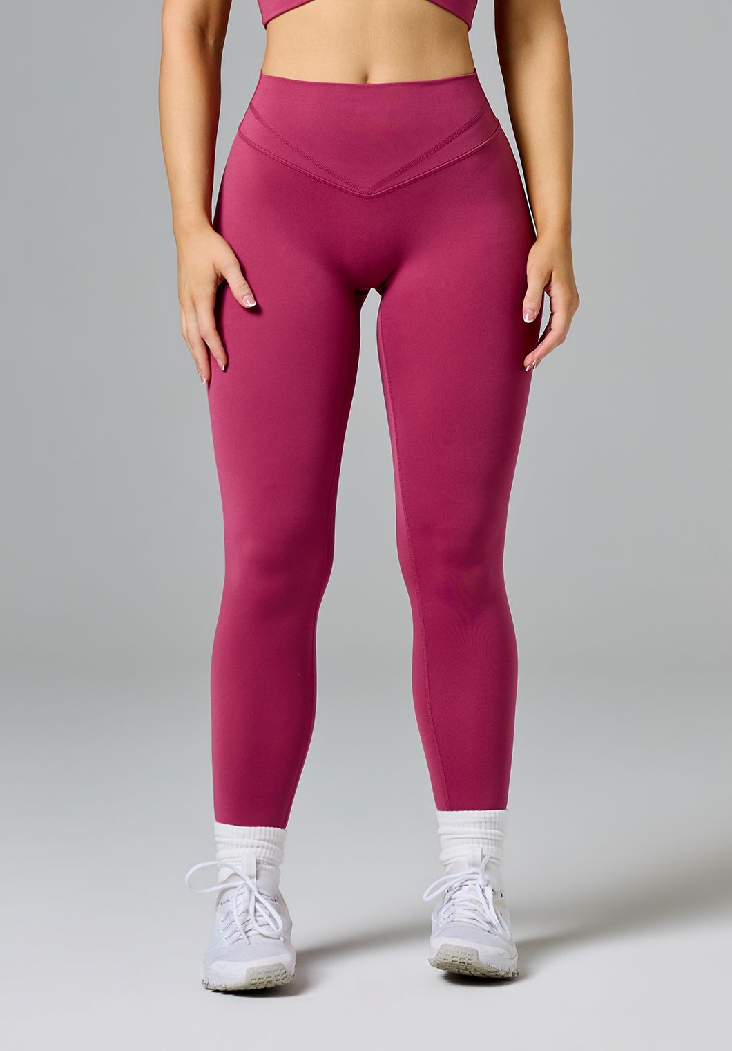 Reluna™ Icon High-Rise Sculptseam® Plus Legging Raspberry
