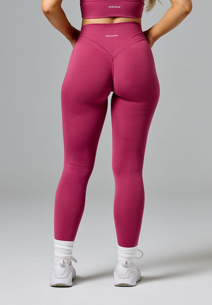 Reluna™ Icon High-Rise Sculptseam® Plus Legging Raspberry