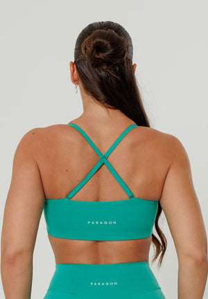 Reluna™ Infinity Sports Bra Dark Mint
