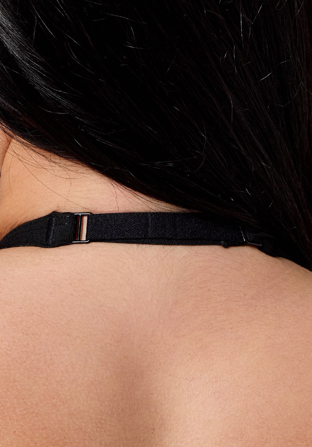 Reluna™ Monochrome Double-Layer Sports Bra Black