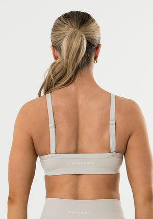Reluna™ Multi-Fit Sports Bra Pearl Grey