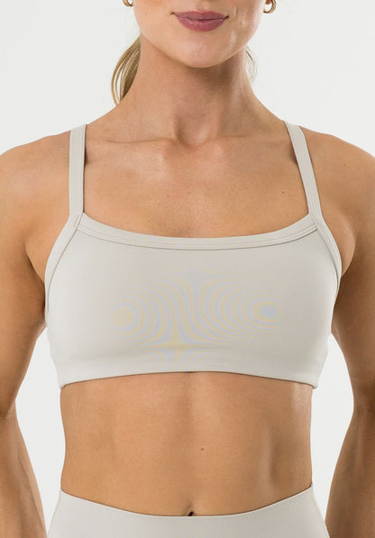 Reluna™ Multi-Fit Sports Bra Pearl Grey