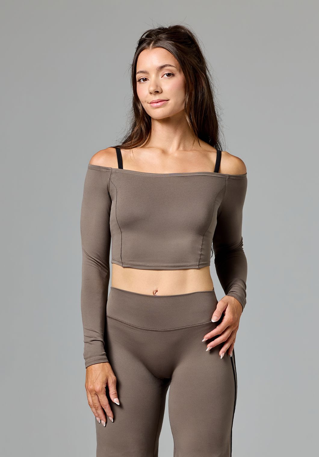 Reluna™ Off Shoulder Top Thyme