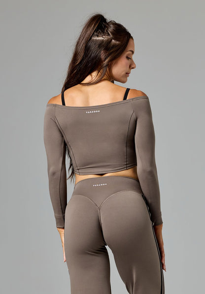 Reluna™ Off Shoulder Top Thyme