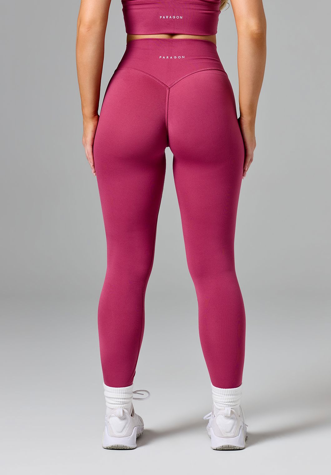 Reluna™ Original High-Rise Sculptseam® Plus Legging Raspberry