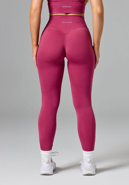 Reluna™ Original High-Rise Sculptseam® Plus Legging Raspberry