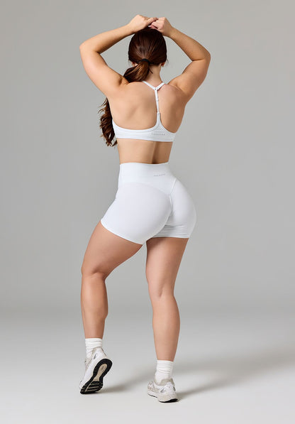 Reluna™ TrueCover™ Sculptseam® High-Rise Short 5” White